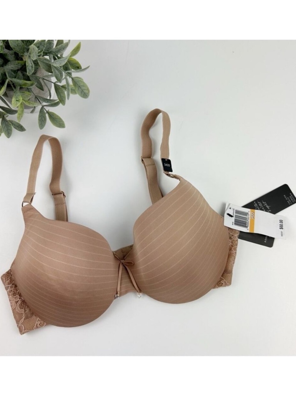 Ashley Graham Icon Contour Bra Nude Size 34DD